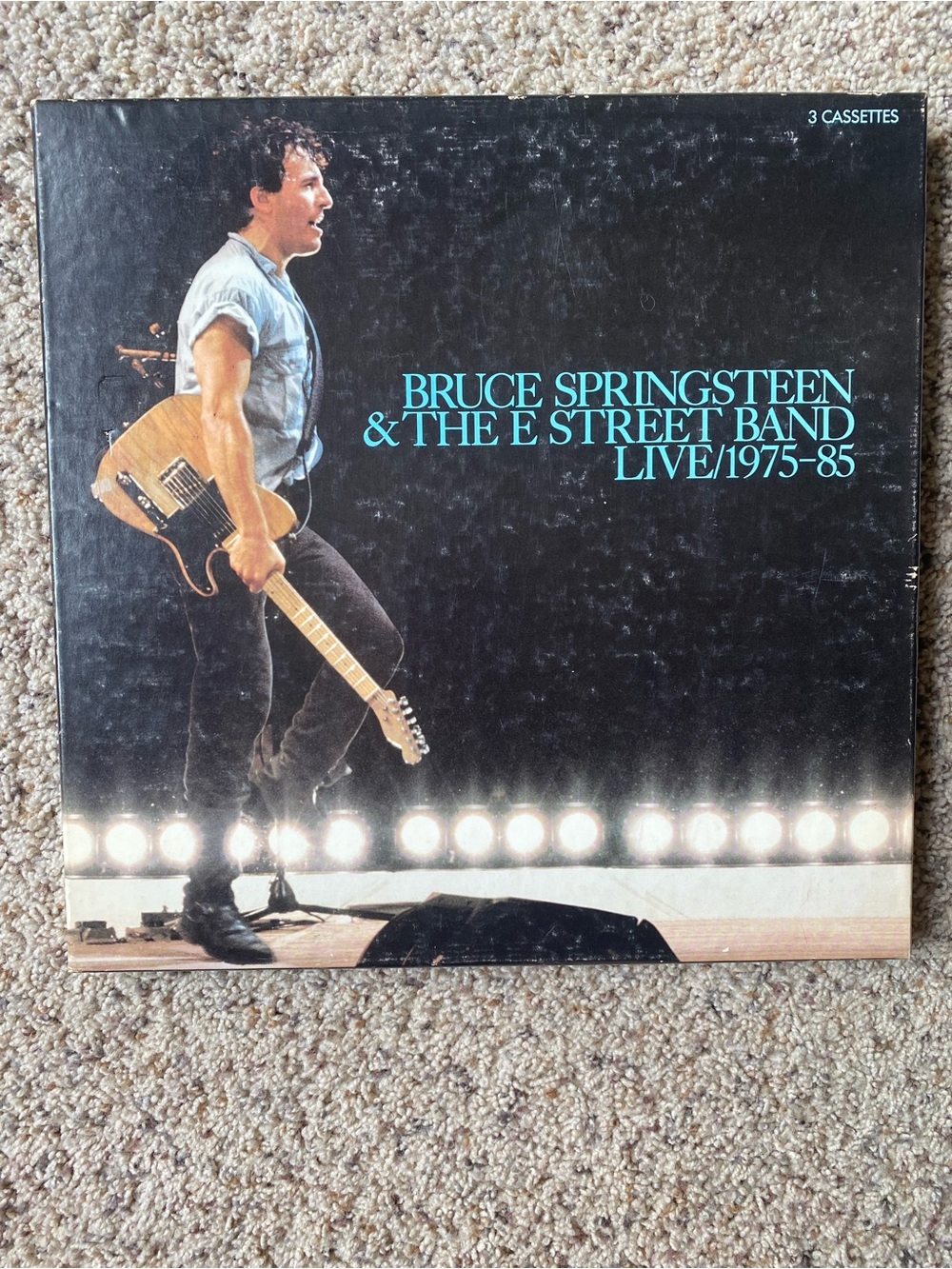 Bruce Springsteen & The E Street Band - Live/1975-85, 3 Cassette Tapes Box Set